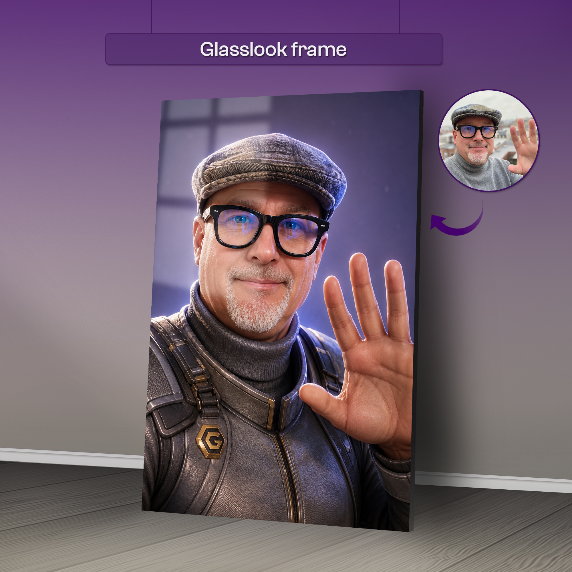 3D Gaming style Ai Portrait art - Image 2
