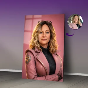 3D Gaming style Ai Portrait art