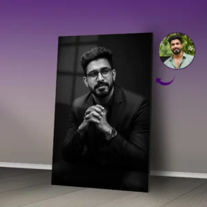 Dark professional Ai Portrait art