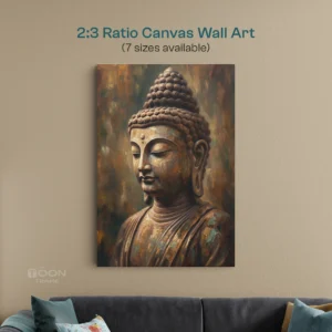 Spiritual Load Buddha Canvas Wall deco