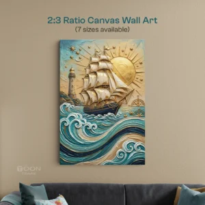 Sailing Ship Canvas Wall Art
