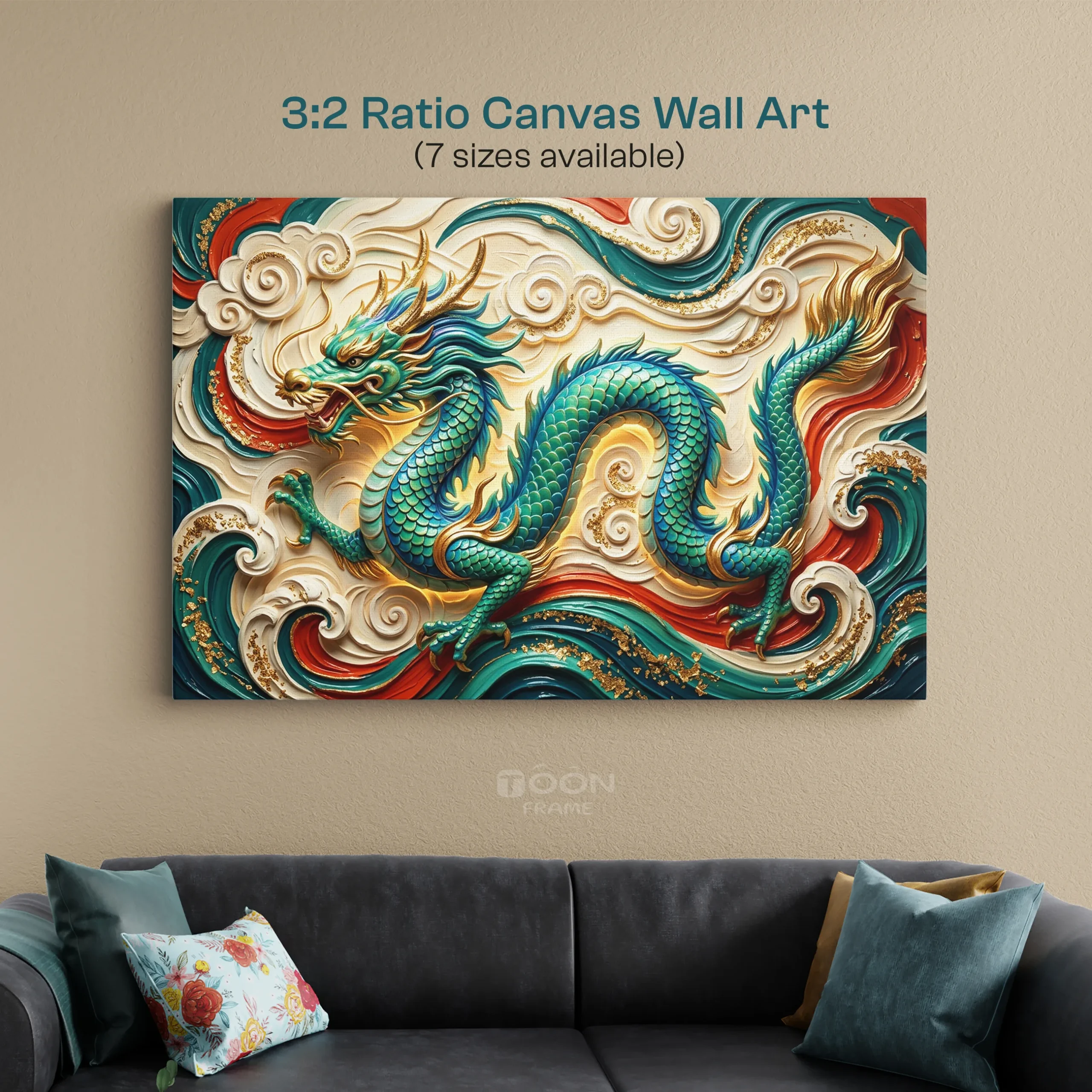 Dragon Canvas Wall Art