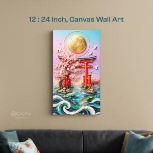 Japanese Torii Gate Canvas Wall Art