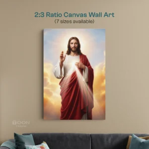 Divine Mercy Jesus Christ Canvas Wall Art